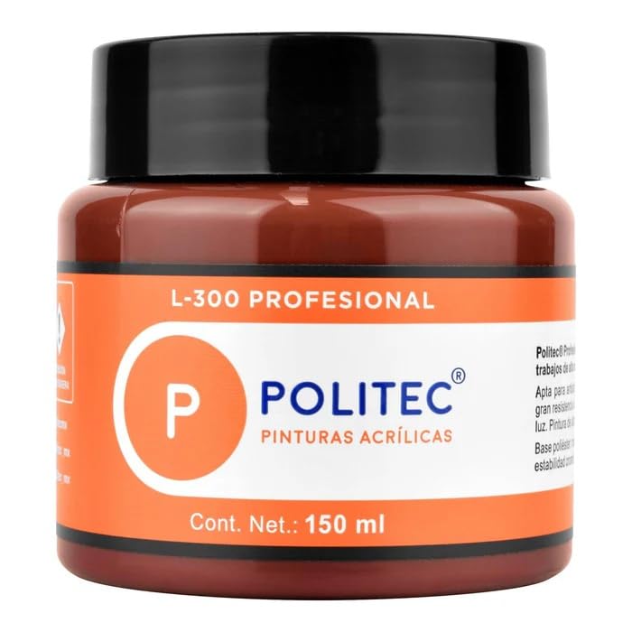 PINTURA POLITEC L-300 PROF. 150ML 3115  SIENA CRUDA 30936