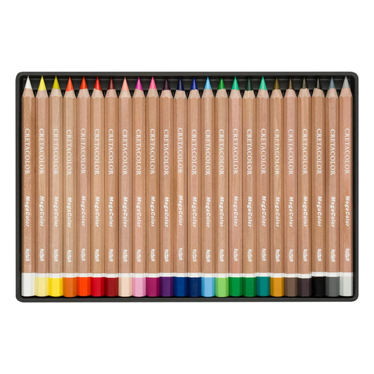 LAPICES DE COLORES CRETACOLOR MEGACOLOR C24 ECC029024
