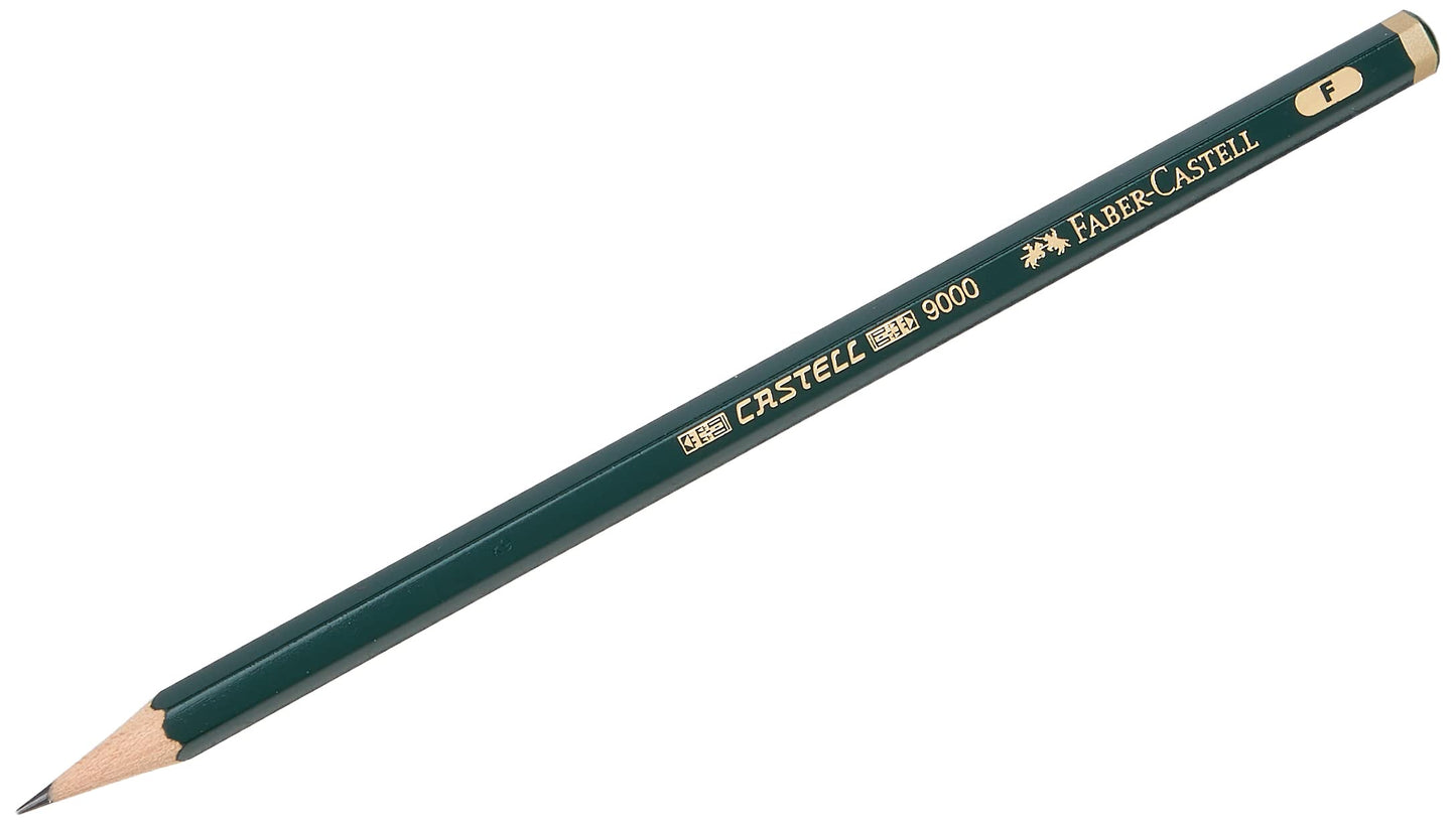 LAPIZ GRAFITO CASTELL 9000 F 119010