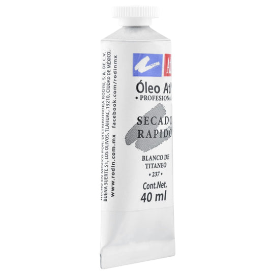 PINTURA AL OLEO ATL T-14 40ML BLANCO SECADO RAPIDO 11947