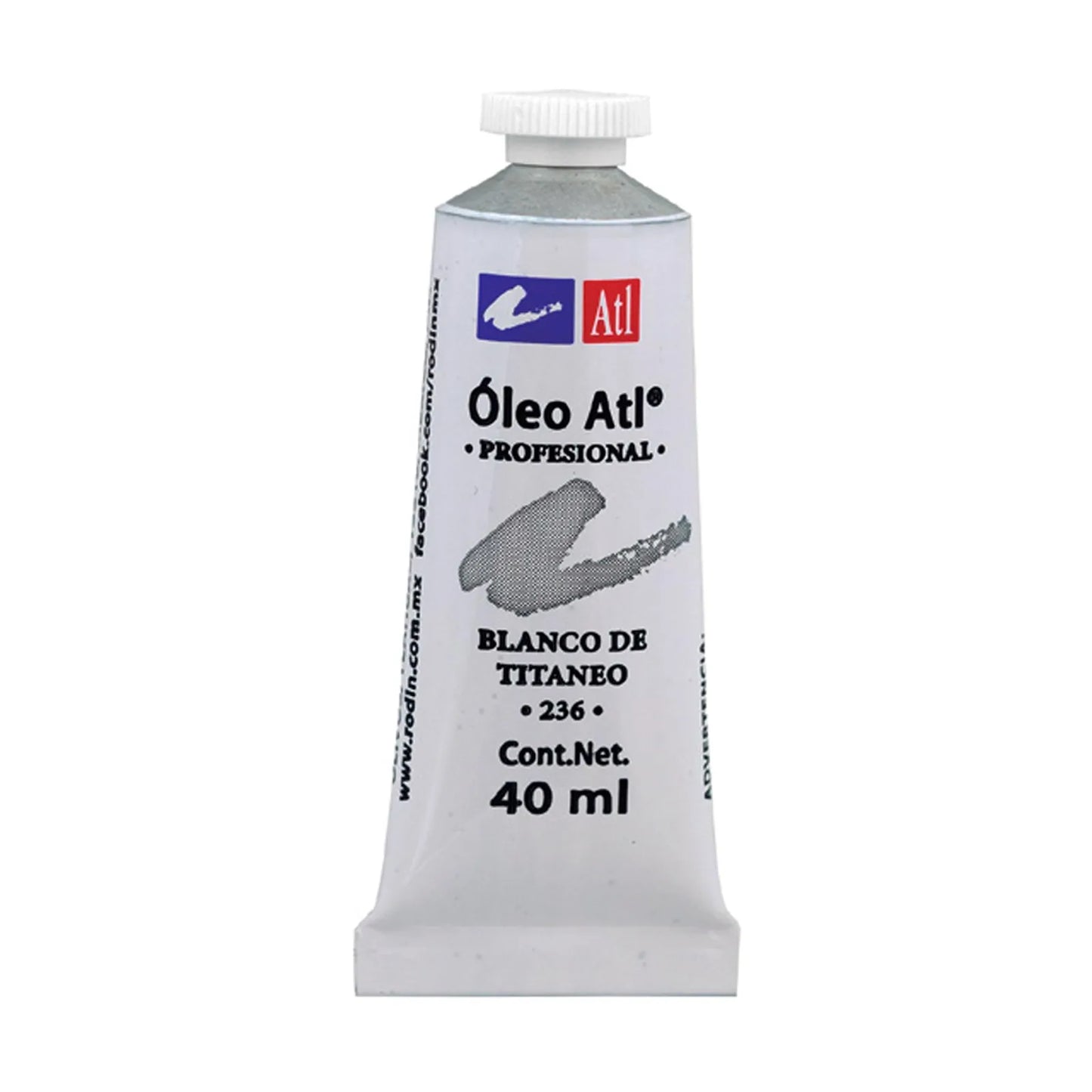 PINTURA AL OLEO ATL T-14 40ML BLANCO SECADO RAPIDO 11947