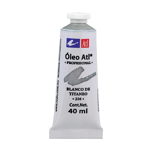 PINTURA AL OLEO ATL T-14 40ML BLANCO SECADO RAPIDO 11947