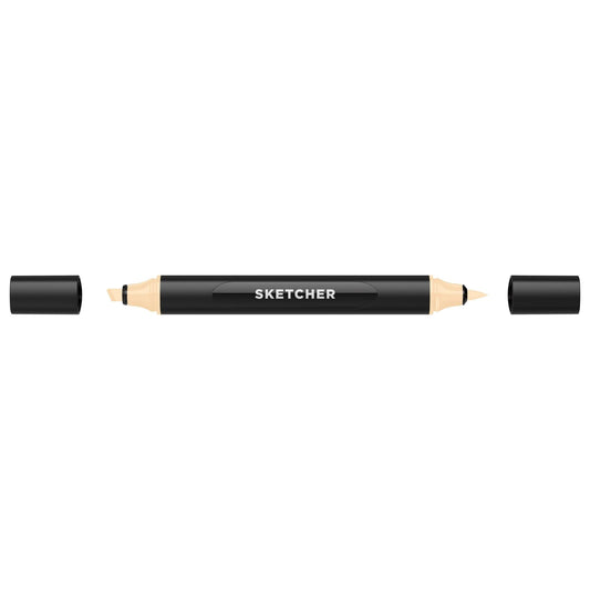 MARCADOR MOLOTOW SKETCHER P. BRUSH-CINCEL CAFÉ CLARO 29106