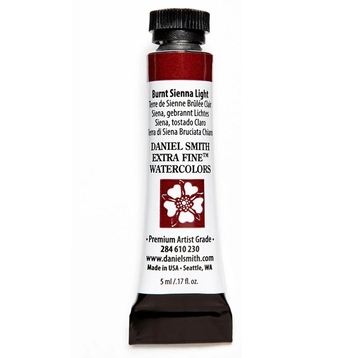 ACUARELA DANIEL SMITH 5ML BURNT SIENNA LIGHT S1 30572