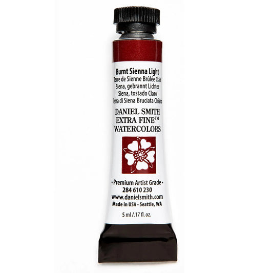 ACUARELA DANIEL SMITH 5ML BURNT SIENNA LIGHT S1 30572