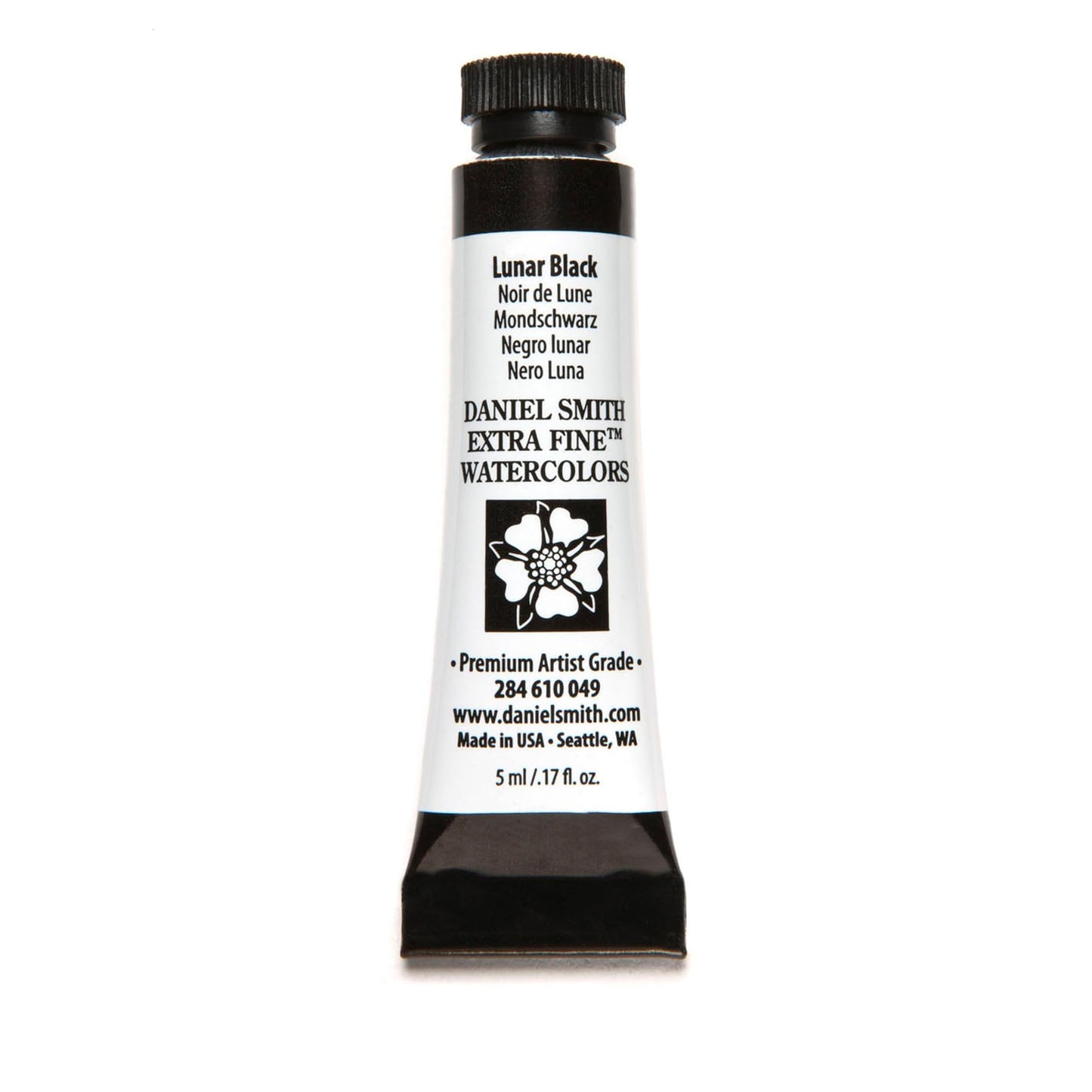 ACUARELA DANIEL SMITH 5ML LUNAR BLACK S1 30487