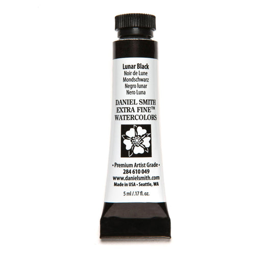 ACUARELA DANIEL SMITH 5ML LUNAR BLACK S1 30487