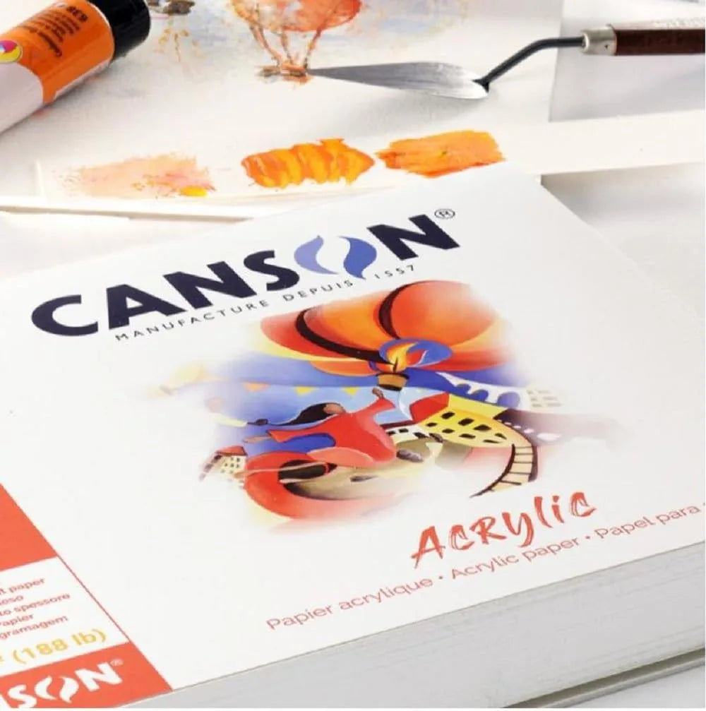ALBUN CANSON ACRYLIQ 32X41CM 400G 10HJ GF 62395