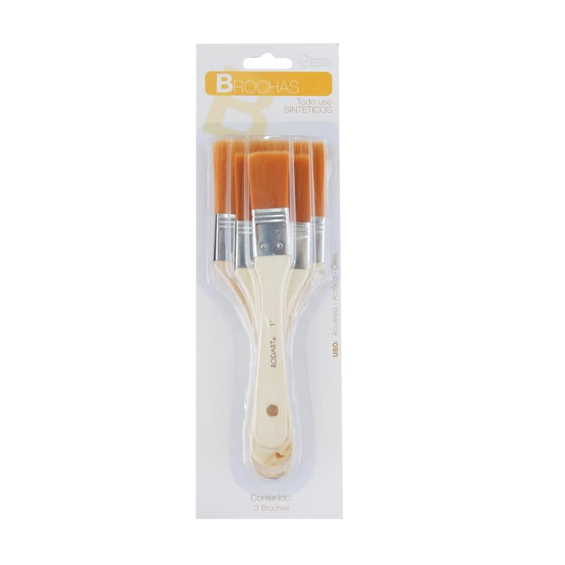 BROCHA RODART C3 SINTETICO DORADO 24617