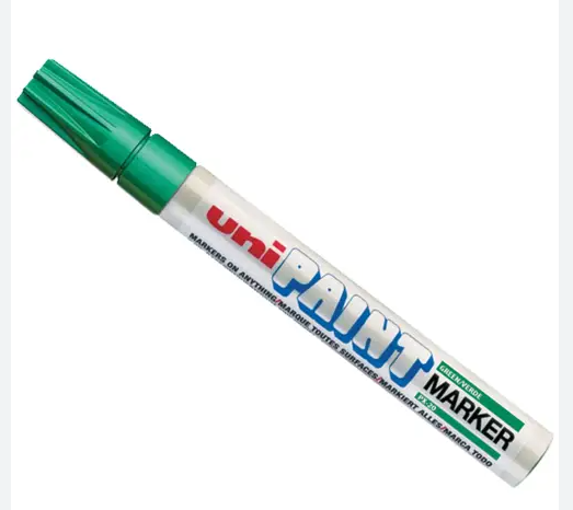 MARCADOR UNI PAINT PX20 P. MEDIA VERDE 305.PX20VE