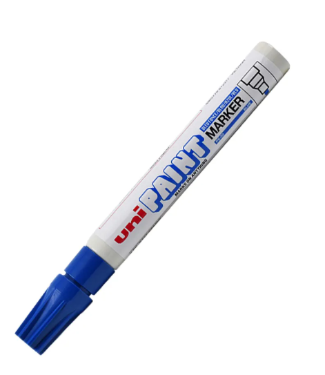 MARCADOR UNI PAINT PX20 P. MEDIA AZUL 305.PX20AZ