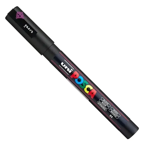 MARCADOR POSCA PC-3M P. FINA NEGRO 315.PC3M-NE