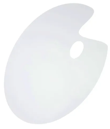 PALETA OVAL TRANSPARENTE