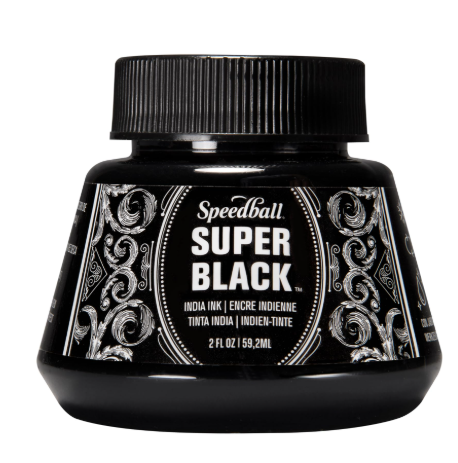 TINTA SPEEDBALL PARA CALIGRAFÍA BLACK 59.2ML