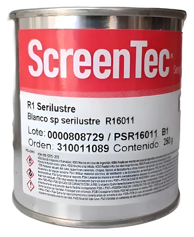 TINTA SERILUSTRE SANCHEZ R16011-14 BLANCO SP 250 GMS. SERIGRAFIA
