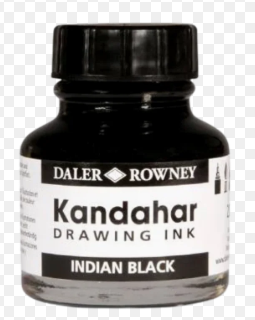 TINTA CHINA BLACK KANDAHAR INK 28ML 58427