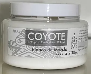 TINTA COYOTE 200GR BLANCO DE MEZCLA 058 07