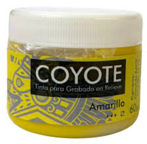 TINTA COYOTE 60GR AMARILLO 019 03