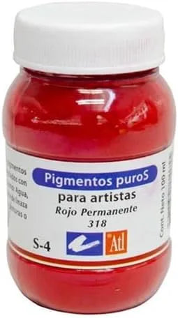 PIGMENTO ATL100ML 318 ROJO PERMANENTE 11730