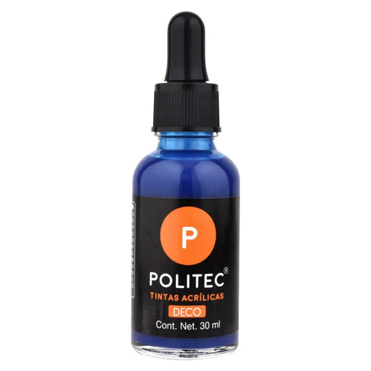 TINTA ACRILICA POLITEC 30ML 347 TURQUESA OSCURO 29610