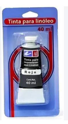 TINTA ATL LINOLEO BL 40ML. ROJO 12202