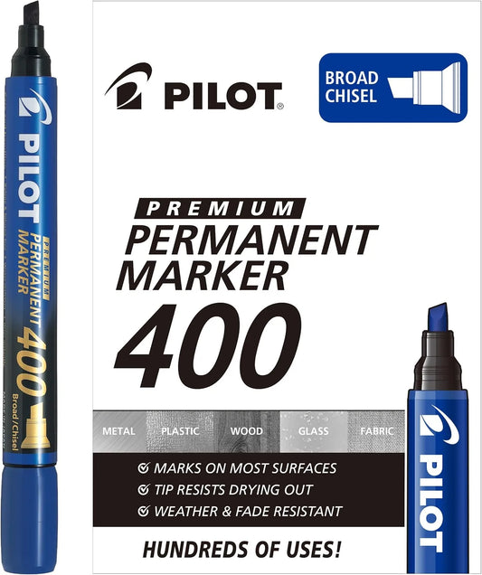 MARCADOR PILOT PERMANENTE SCA-400. P.CINCEL AZUL 044116
