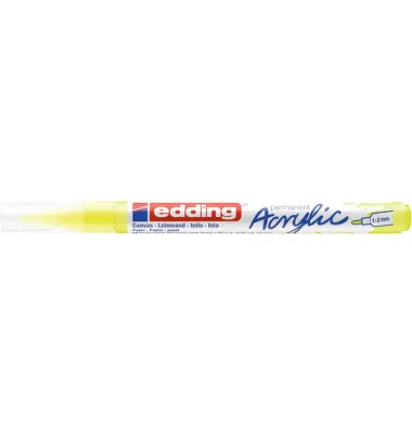 MARCADOR EDDING ACRYLIC 1-2mm AMARILLO 61-E-5300-065