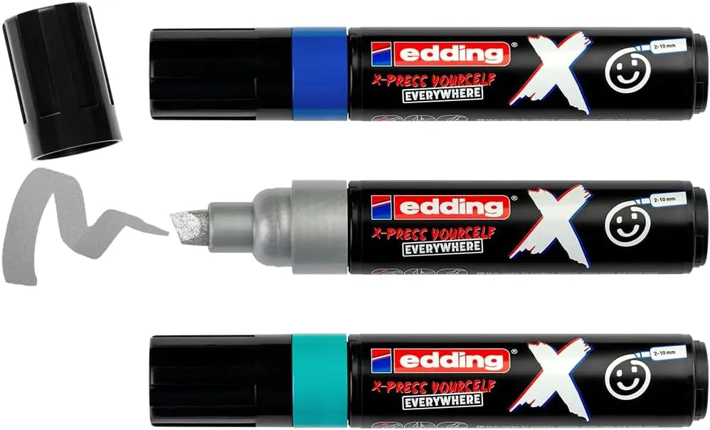 MARCADOR EDDING ACRYLIC 2-10MM P.CINCEL MULTI-MARKER-X OCEAN X 3 61-E-6900/3Ocean