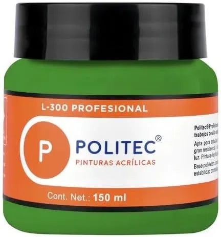 PINTURA POLITEC L-300 PROF. 150ML  3105 VERDE OXIDO CROMO 30927