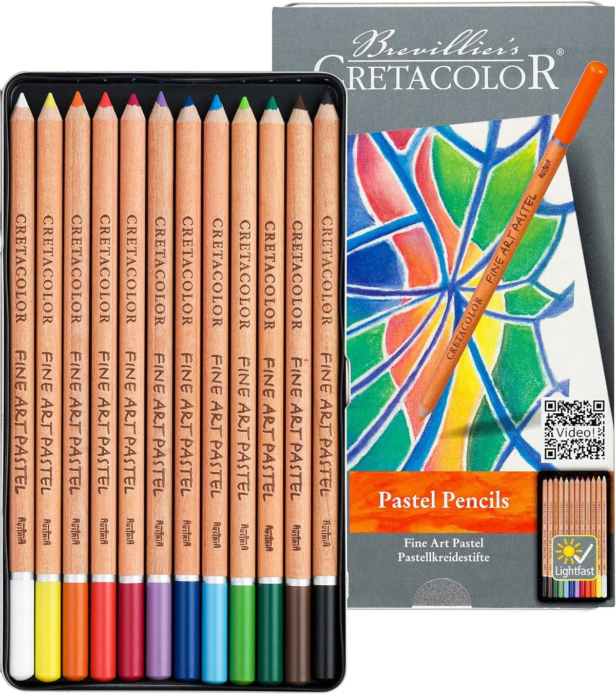 LAPICES PASTEL CRETACOLOR FINE ARTS EST. MET. C12 ECC047012
