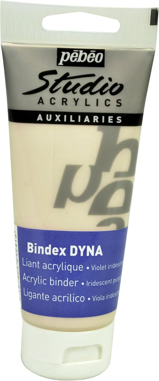 MEDIO PEBEO STUDIO ACRYLICS 100 ML LIGANTE BINDEX  BRILLANTE DYNA 150241