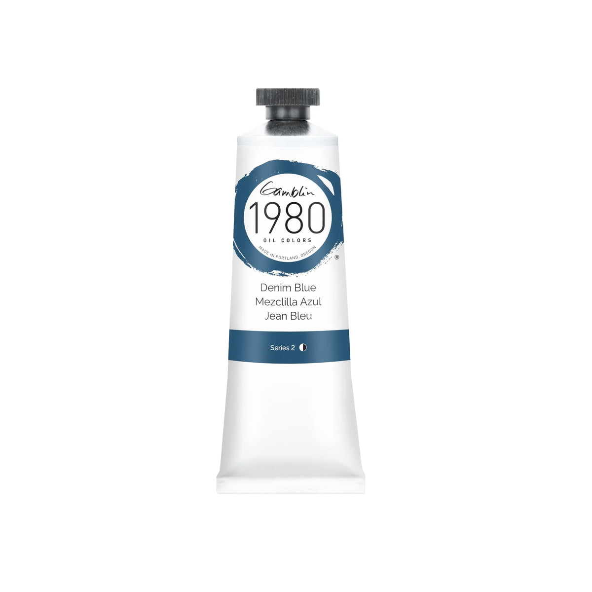 Pintura al oleo Gamblin 1980 Denim 37ml