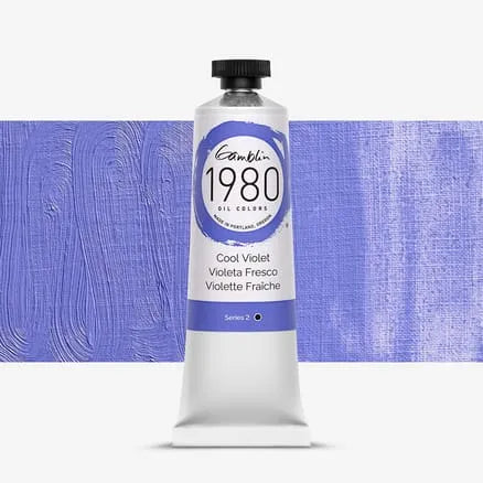 Pintura al oleo Gamblin 1980 Cool Violet 37ml