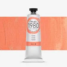 Pintura al oleo Gamblin 1980 Coral 37ml