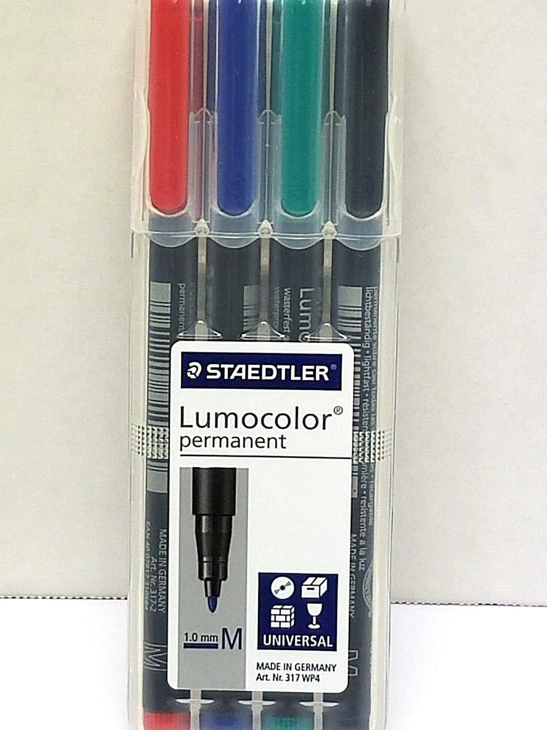 ROTULADORES STAEDTLER LUMONCOLOR PERM. M C4 308 SB6P 951920