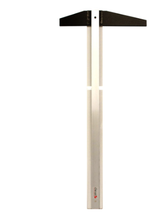 REGLA T DEVAL ALUMINIO PROF. 60CM 0647