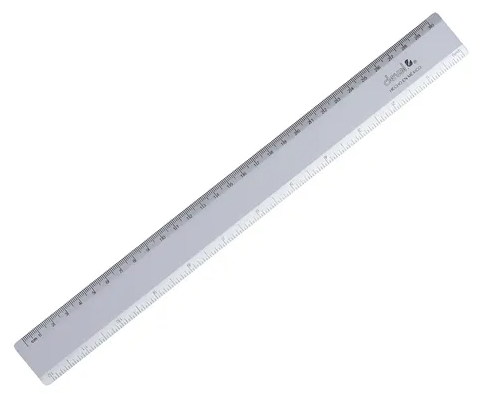 REGLA DEVAL ALUMINO 30CM 1316