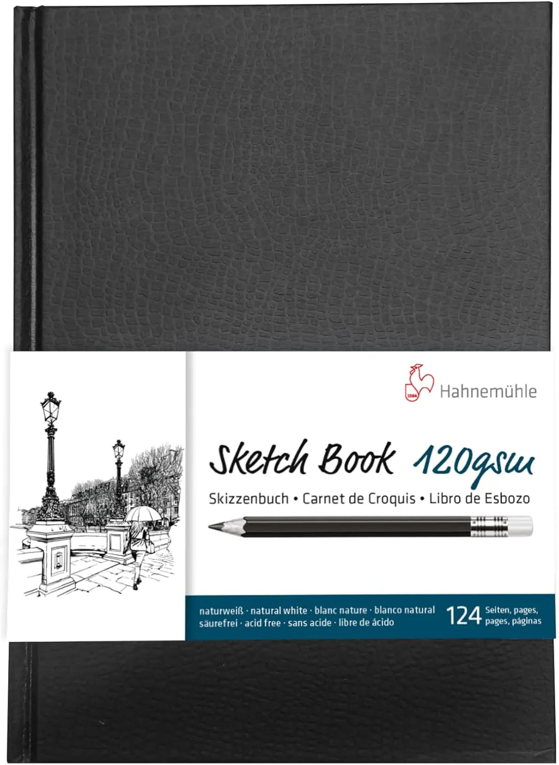 BLOCK HAHNEMÜHLE SKETCH 124HJ 120GM 14.8X21CM 22587