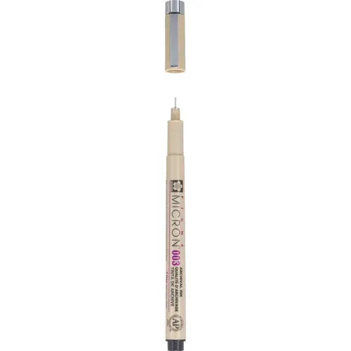 ESTILOGRAFO SAKURA PIGMA 12 (.7 MM) NEGRO 24882