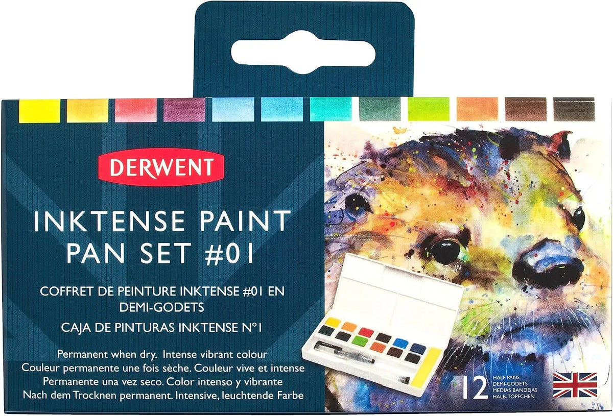 ACUARELAS DERWENT PASTILLAS INKTENSE #2306243 C12 22734