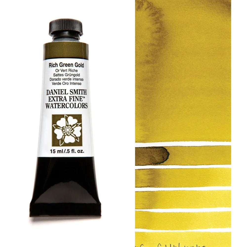 Acuarela Daniel Smith 15ml. Rich Green Gold S2 284600099