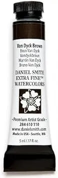 Acuarela Daniel Smith 15ml. Van Dyck Brown S1 284600110