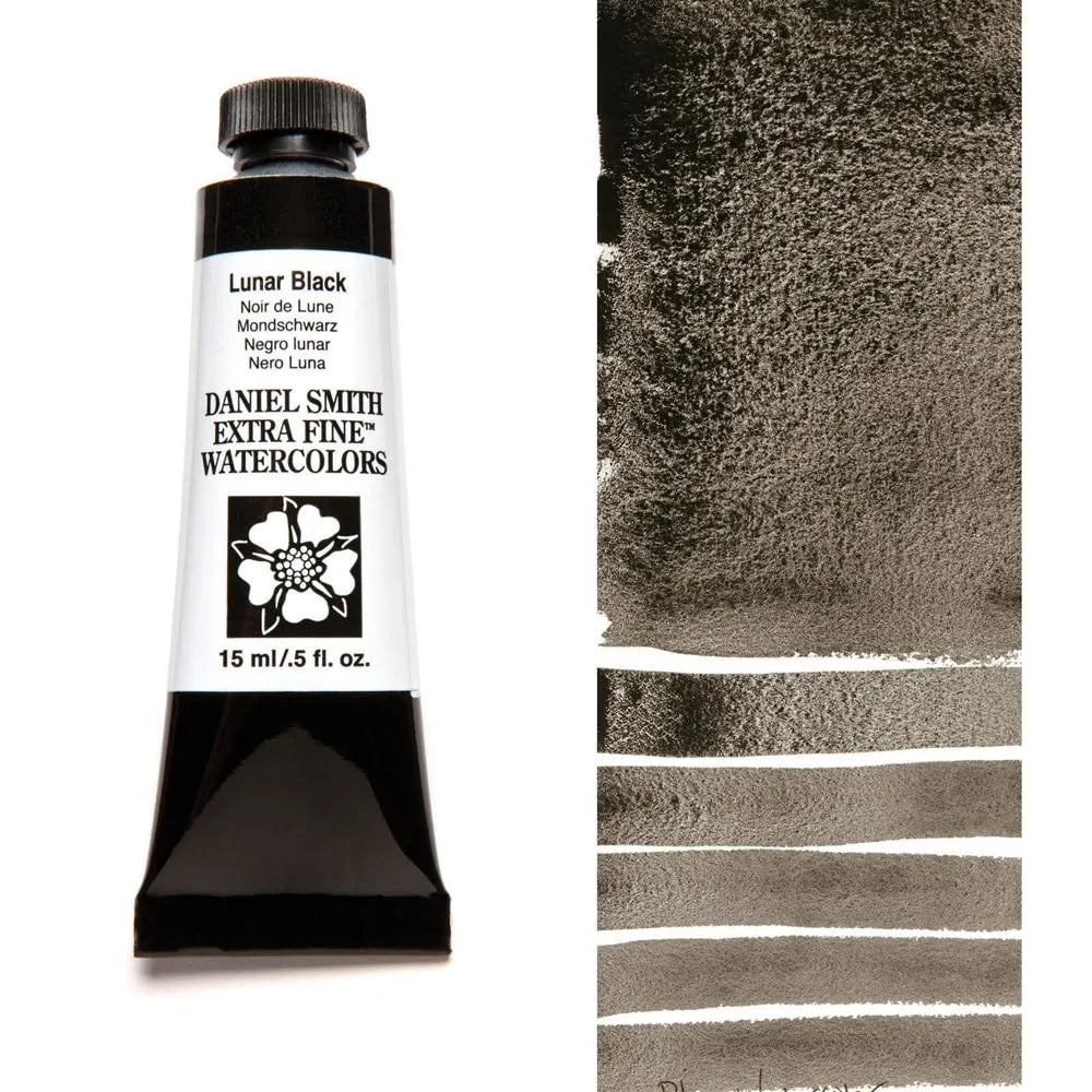 Acuarela Daniel Smith 15ml. Lunar Black S1 284600049