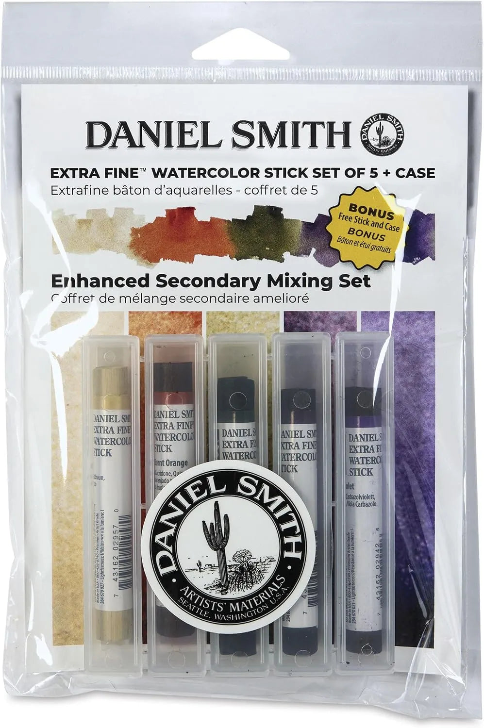 Stick Acuarelas Daniel Smith set 5 Tonos Secundarios - Enhanced Secondary Mixing Set 285670112