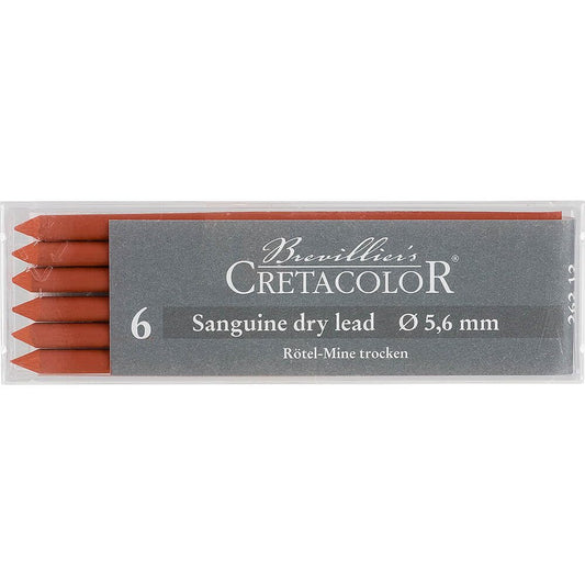 MINAS 5.6MM CRETACOLOR SANGUINA SECO EST.C6 ECC026212