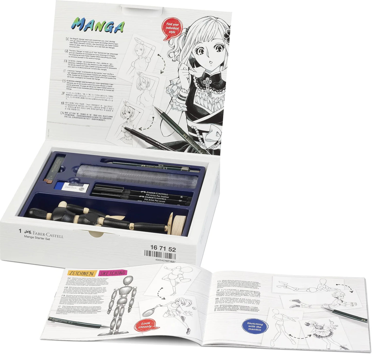 ESTUCHE FC MANGA STARTER 18 PZAS 167152