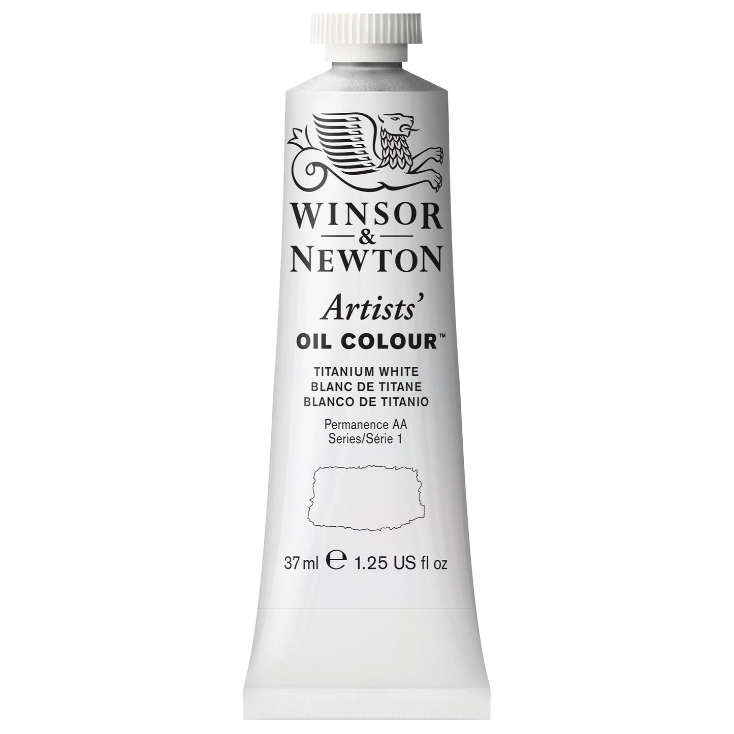 PINTURA AL OLEO W&N ARTISTS 37ML BCO TITANEO S-1 NO 644 11163