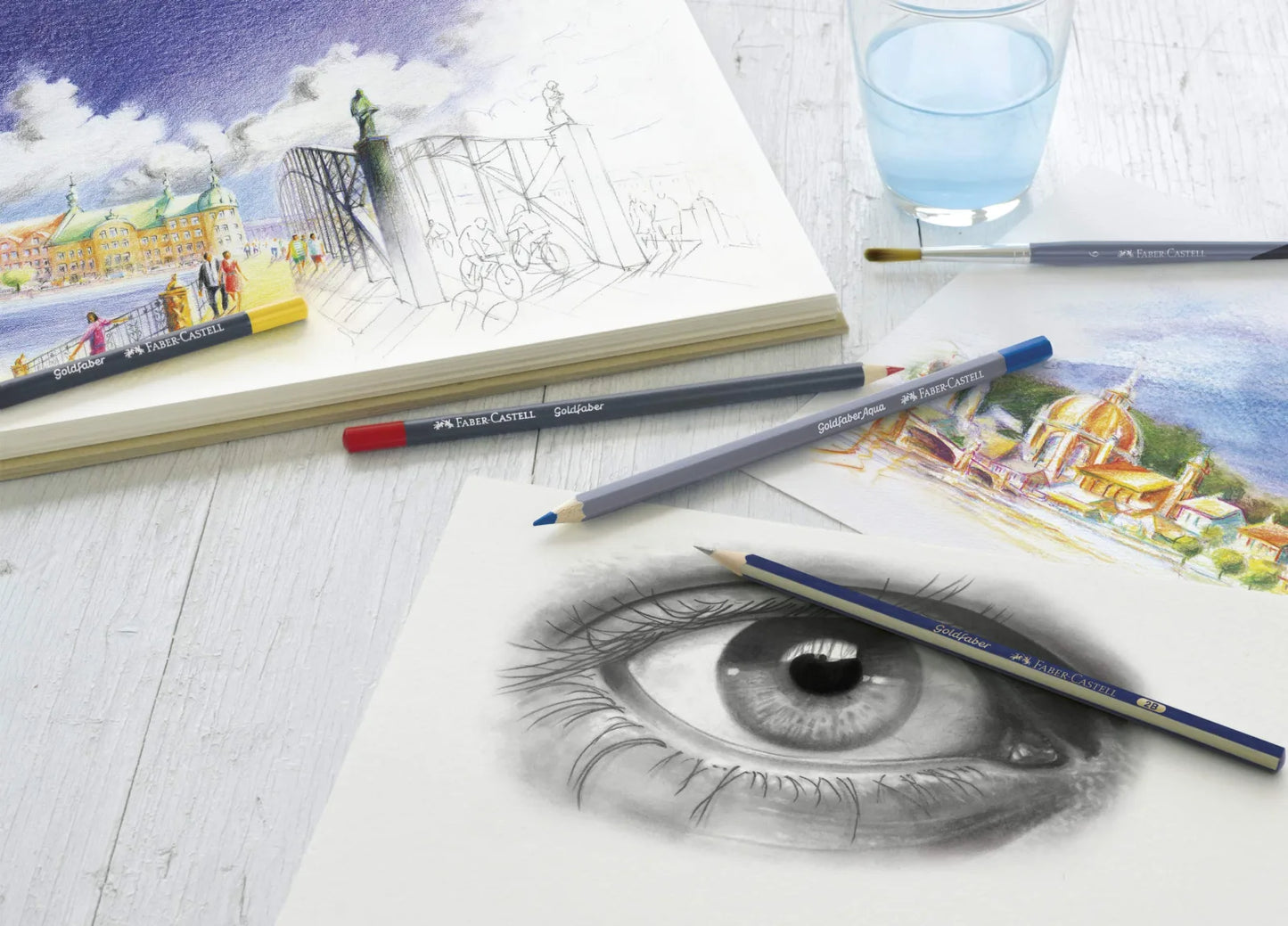 Lapiz Grafito FC Goldfaber F 112510