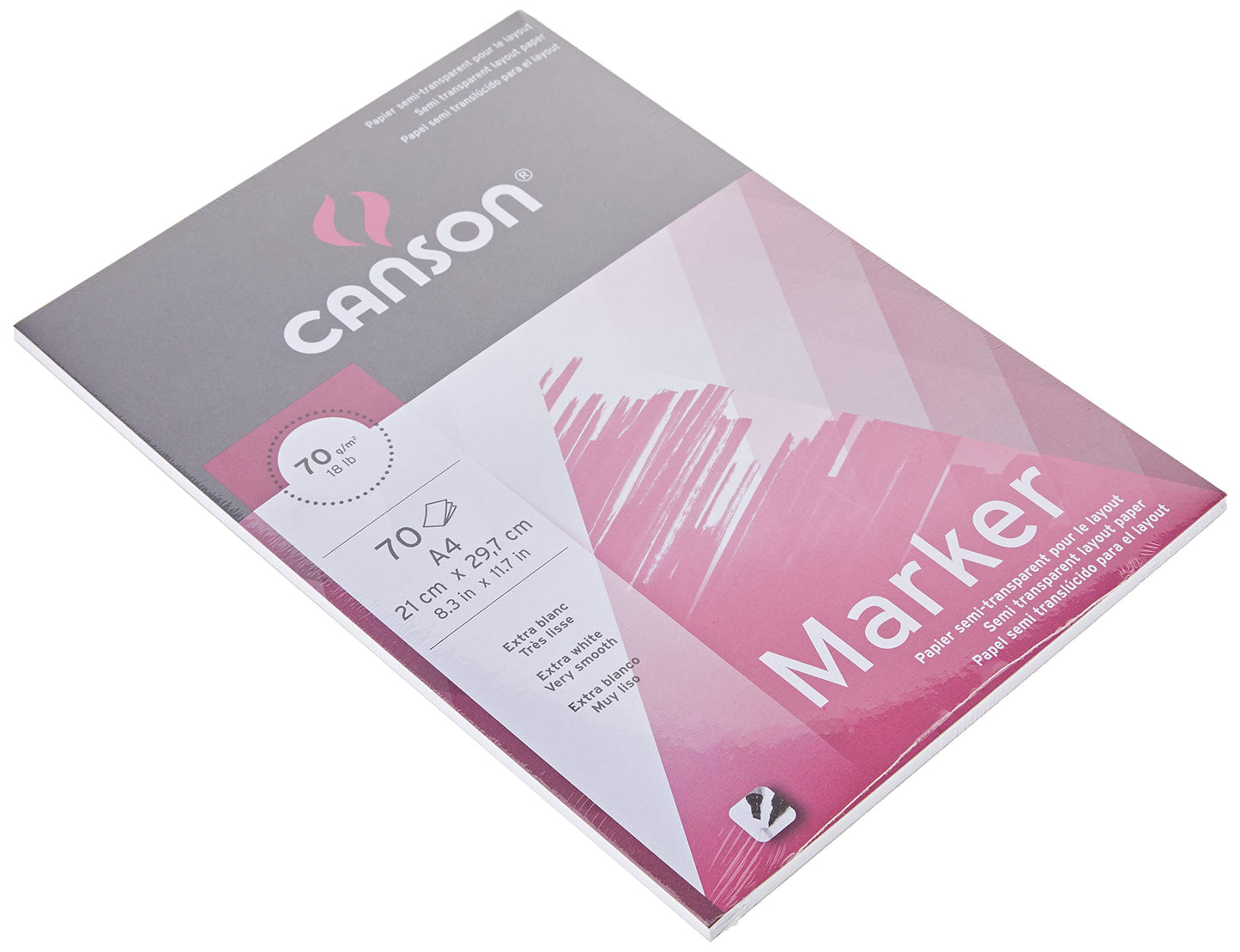 BLOCK CANSON MARKER LAYOUT A4  29.7X42 70HJ 70G 61966