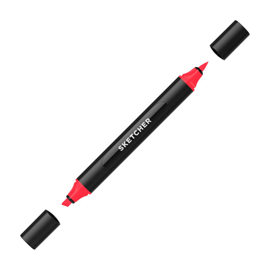 MARCADOR MOLOTOW SKETCHER P. BRUSH-CINCEL ROJO CEREZA 29037